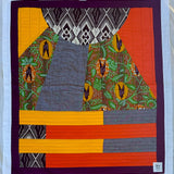 Abundance Quilt Orange and Brown Birds