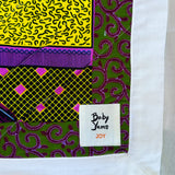 Joy Quilt Green and Purple