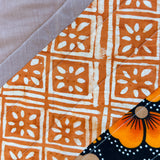 Joy Quilt Yellow and Orange Flowers