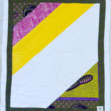 Joy Quilt Green and Purple