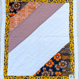 Joy Quilt Yellow and Orange Flowers