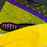 Joy Quilt Green and Purple