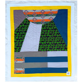 Abundance Quilt Green and Yellow Cowrie
