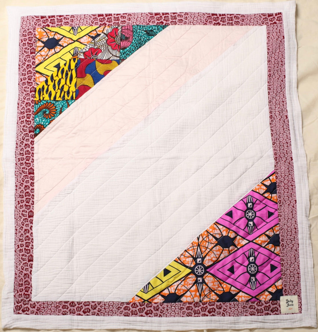 Custom Baby Blankets - Joy Baby Quilt